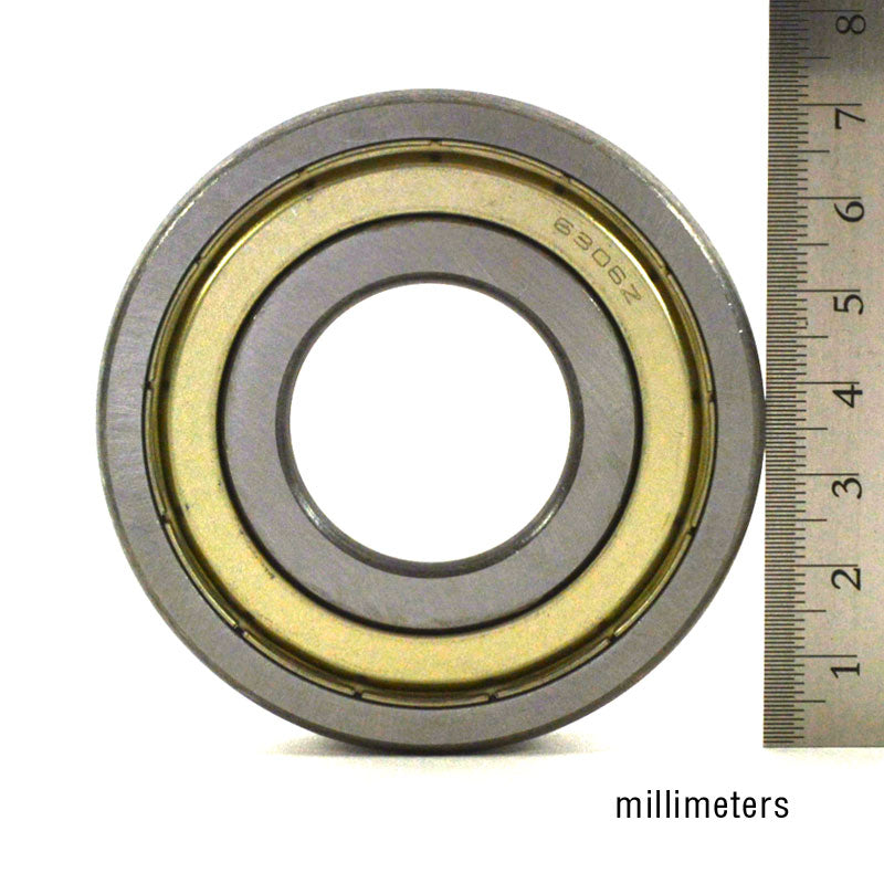 Bearing, Single Row, Radial, 30 x 72 x 19, 2-Shield [BRG306MM]