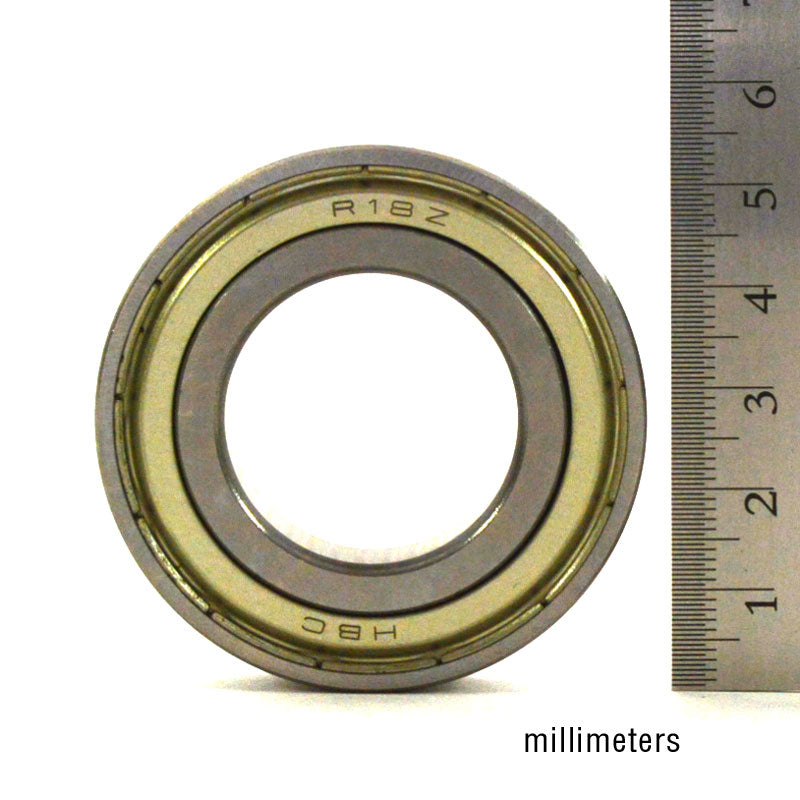 Bearing, Single Row, Radial, 1.125 x 2.125 x 500, 2-Shield [BRGR18MM]